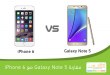 Galaxy Note 5 مع iPhone 6